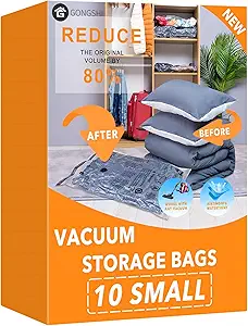 GONGSHI Vacuum Storage Bags Review (10 Small Bags): Are They Worth It?