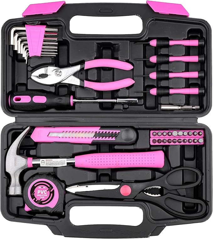 DOWELL 40 Piece Pink Tool Set Review: Is It Worth It?